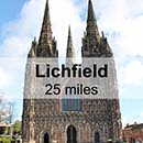 Derby to Lichfield