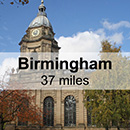 Leamington Spa to Birmingham