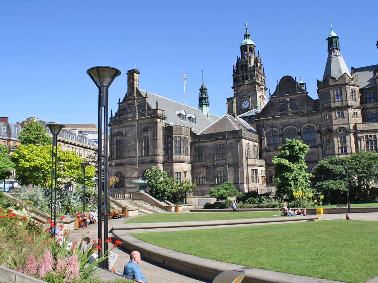 Peace Gardens & Town Hall