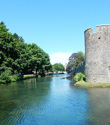 Bishop's Palace Moat