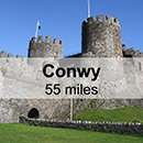 Liverpool to Conwy