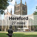 Worcester to Hereford